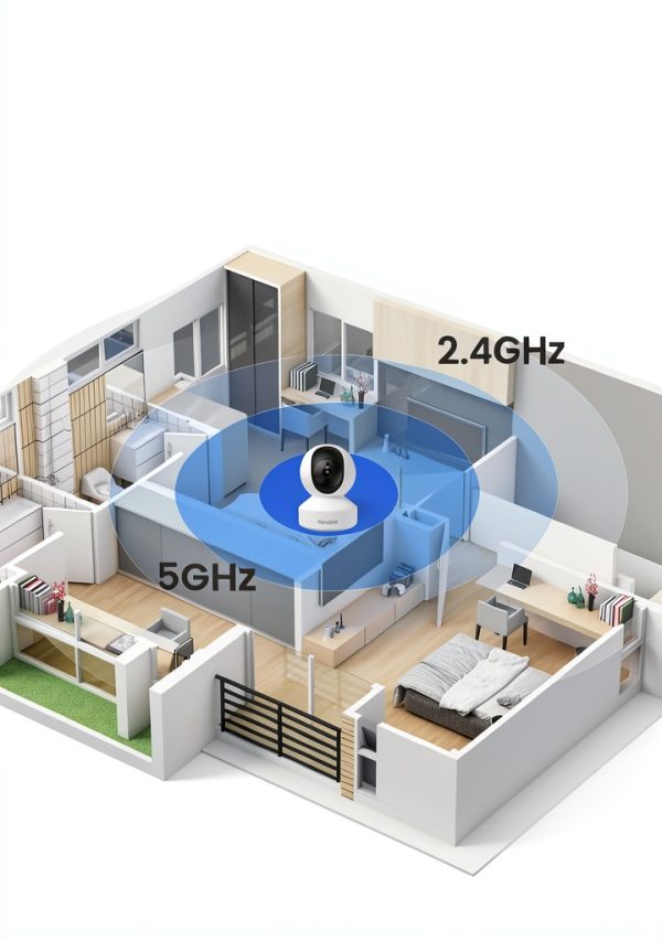 Reolink E1 Pro 5MP Indoor Dome Camera Black 5MP WiFi Pan Tilt-6