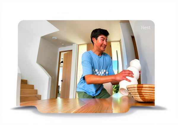 Google Nest Cam Indoor Wired Security Camera 2K HDR Berry-2
