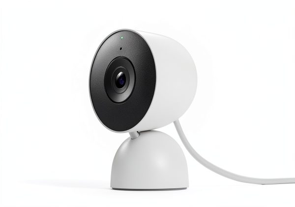 Google Nest Cam Indoor Wired Security Camera 2K HDR Berry-10