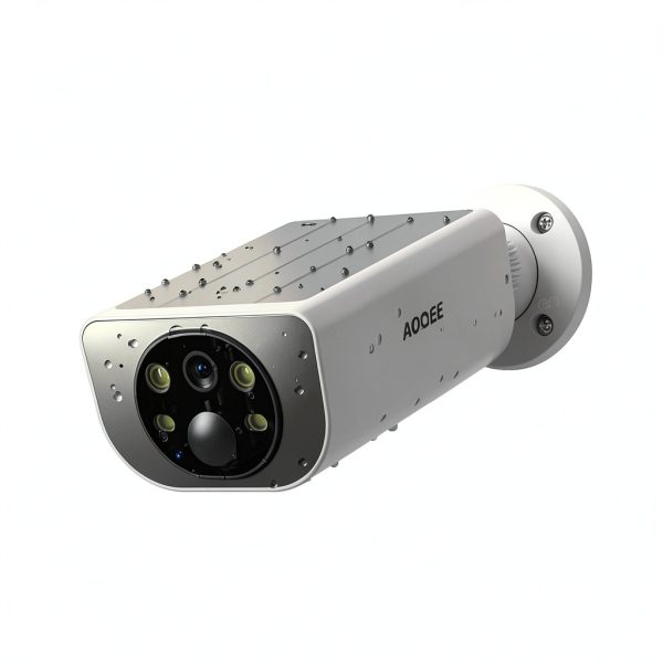 AOQEE S1 4-Pack Wireless Outdoor Camera Solar Powered 2K Night Vision-5