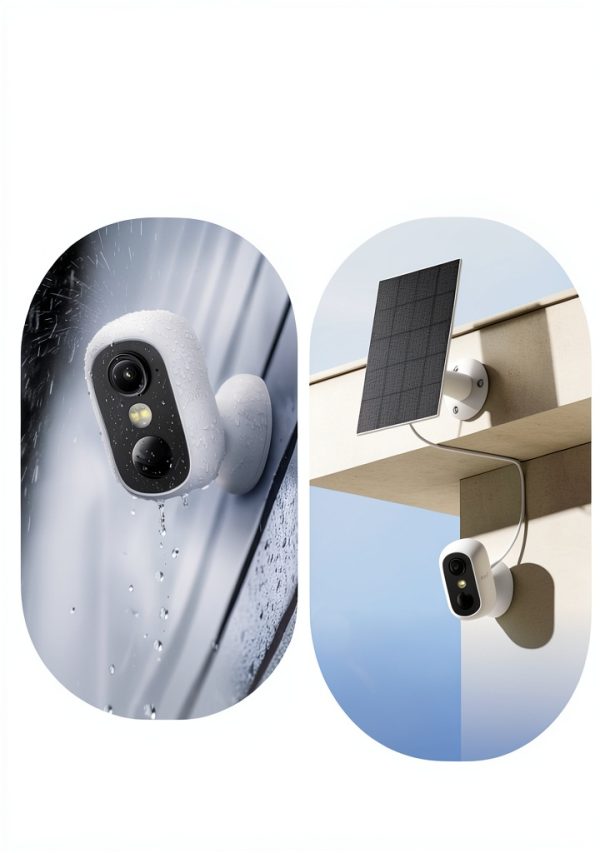 Solocam 4‑Cam Security Kit with HomeBase Mini Magnetic Mount Bullet-8