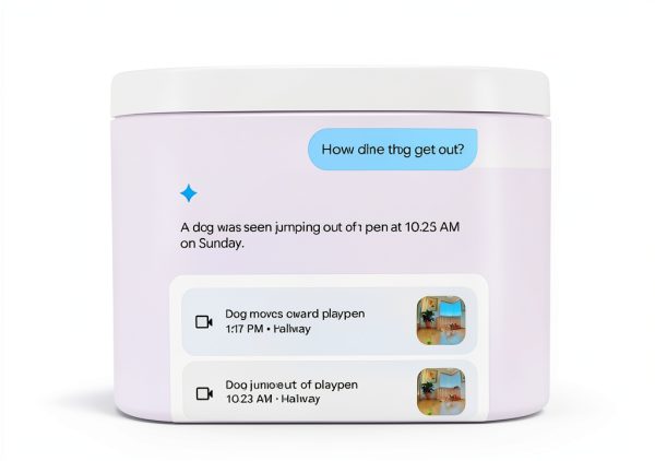 Google Nest Cam Indoor Wired Security Camera 2K HDR Berry-4