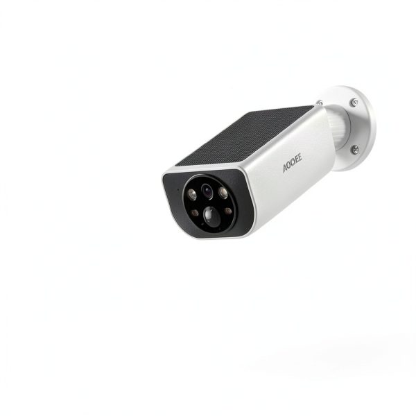 AOQEE S1 4 Pack White Wireless Solar Security Camera 2K Night Vision-1