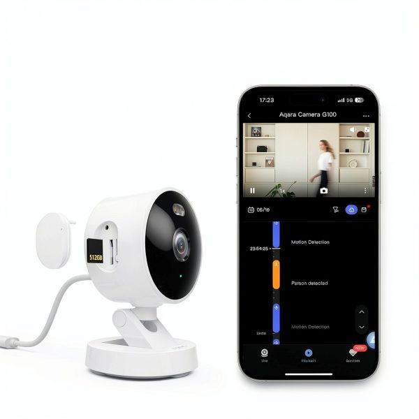 Aqara G100 3MP Wi‑Fi Security Camera White Indoor Outdoor IP65-4