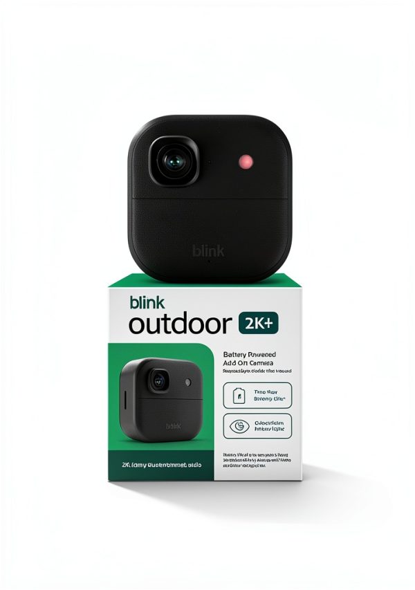 Blink Outdoor 2K+ Security Camera with Color Vision and 4x Zoom-1