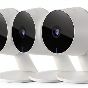 LaView 1080P Indoor Dome Security Camera 4 Pack White with Night-0