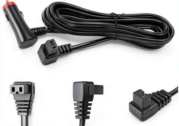 Gttyowyin 12V DC Power Cord 2m for Car Refrigerator with Fuse-2