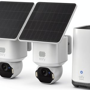 eufy Security 4K Ultra HD Outdoor Security Camera Kit 2-Cam SolarPlus-0