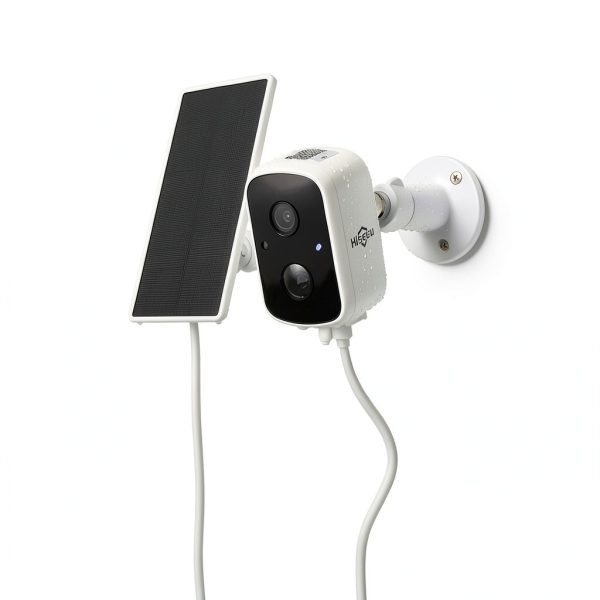 Solar Alexa Camera 4MP Waterproof 2C90 White-1