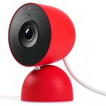 Google Nest Cam Indoor Wired Security Camera 2K HDR Berry-0