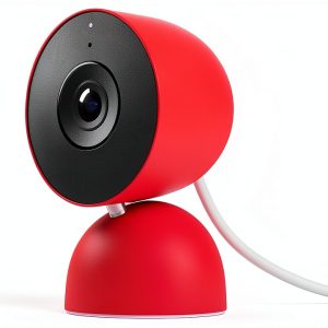 Google Nest Cam Indoor Wired Security Camera 2K HDR Berry-0