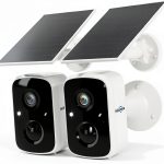 Solar Alexa Camera 4MP Waterproof 2C90 White-0