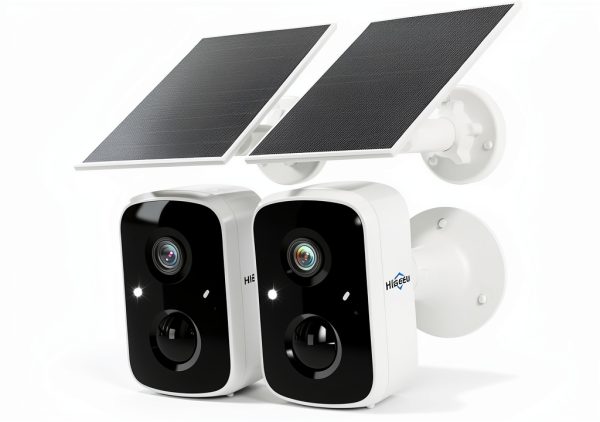 Solar Alexa Camera 4MP Waterproof 2C90 White-0