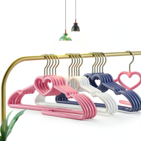 Velvet Hangers 20 Pack, 16" Non Slip Adult Hangers, Slim Clothes Hanger with 360 Degree Swivel Hook - Durable & Cute for Coats, Shirts, Dress (Pink)-3