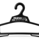 Rhino Tough Hook Heavy Duty Clothes Hanger – Black 200lb Capacity-0
