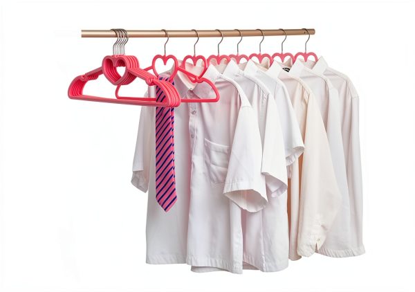 Velvet Hangers 20 Pack, 16" Non Slip Adult Hangers, Slim Clothes Hanger with 360 Degree Swivel Hook - Durable & Cute for Coats, Shirts, Dress (Pink)-1