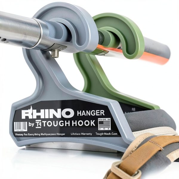 Rhino Tough Hook Heavy Duty Clothes Hanger – Black 200lb Capacity-2